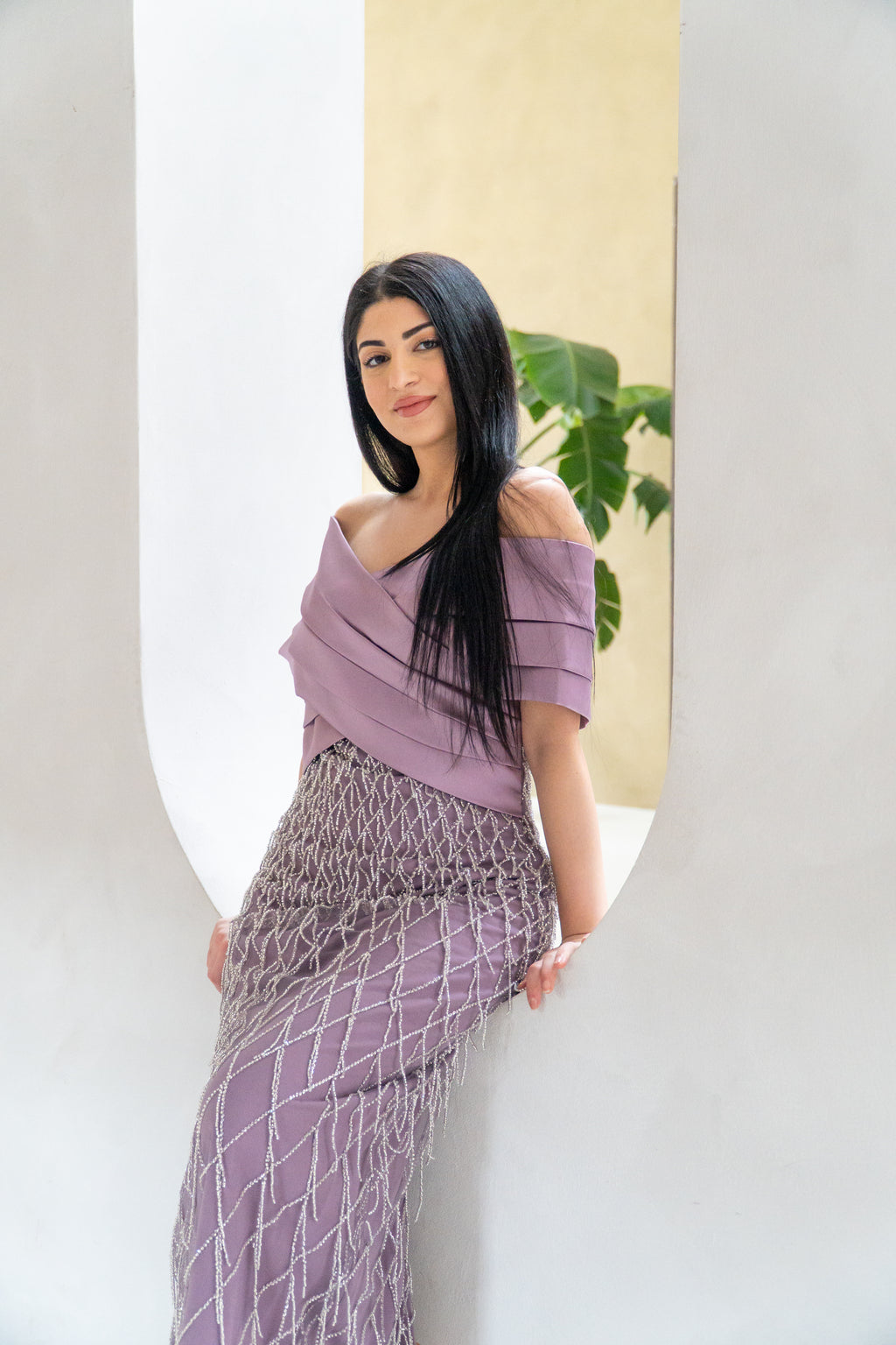 Elysia dress lavender