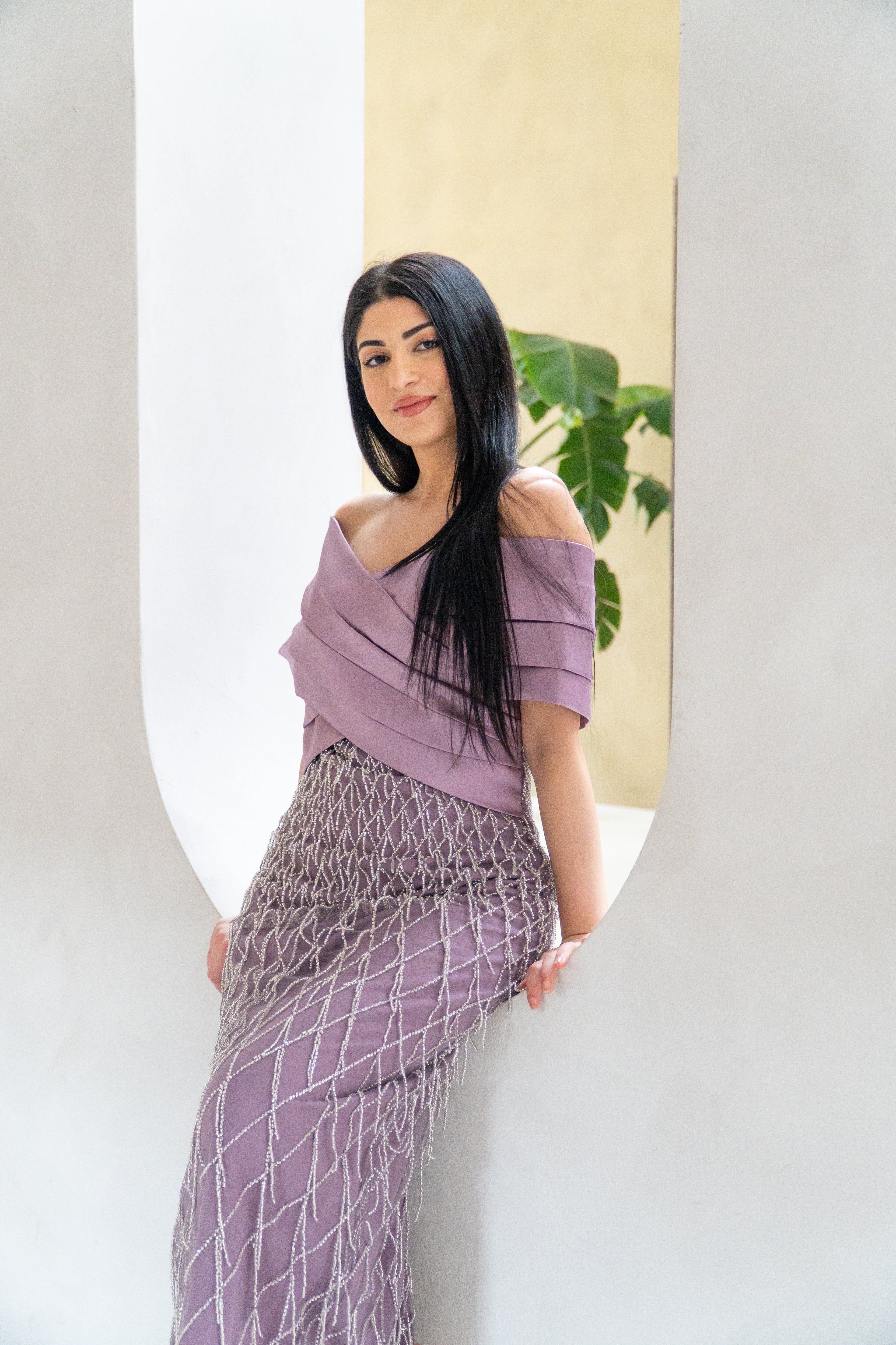 Elysia dress lavender