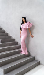 Nur dress pink