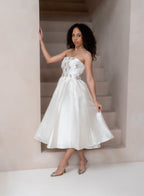 Tuba dress white