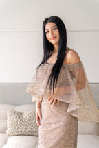 Selin dress beige