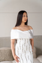 Elif dress white